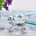 1pc Bola de Cristal Transparente com Moldura Dourada - Esfera Adequada para Decoração de Escritório em Casa, Adereço de Fotografia, Presente de Aniversário de Casamento e Dia dos Namorados, Centro de Mesa Elegante