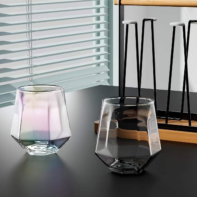 6 Peças de Copos de Vidro - Transparentes e Resistentes para Cerveja, Suco, Chá, Leite e Água - Ideais para Casa, Festas e Mesa de Jantar - Vidraria