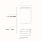 Luminária de mesa USB Retro Nostálgica - Luminária criativa e minimalista para decoração de casa