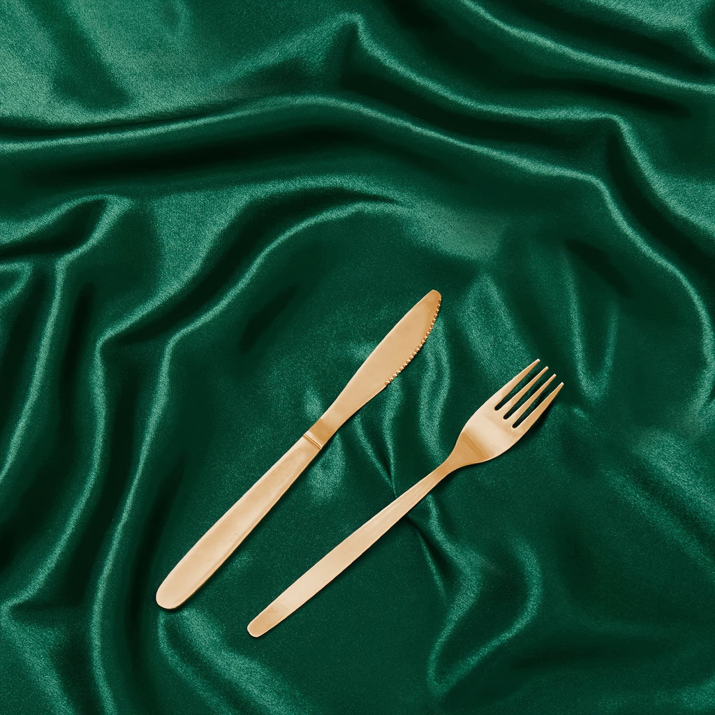 6/12 Peças de Guardanapos de Cetim Macio, Guardanapos Simples e Elegantes - Perfeitos para Casamentos, Chá de Panela, Festas e Decorações de Restaurantes