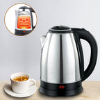 Stainless Steel Electric Kettle, 1.8L, 110V, Thermal, for Coffee, Tea, Hot Water, Auto Shut-Off, Fast Boiling