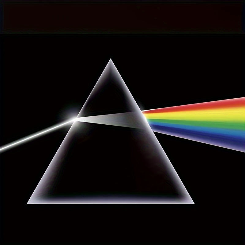 Apanhador de Sol Prisma Arco-Íris em Forma de Pirâmide - Uma Peça de Decoração Versátil para Casa Feita de Vidro, Adequada para Quartos, Escritórios e Secretárias.