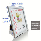 1 moldura de foto de madeira artesanalmente feita