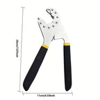 A Single Piece of a Magic Wrench, a Multifunctional Adjustable Torque Open-End Wrench, Featuring a Hexagonal Grip And a Curved Anti-Slip Handle, Suitable for Projects And Repairs in Electrical Work, Machinery, Motorcycles, Bicycles
