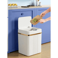 Lixeira Inteligente Automática Sofisticada Sensor 18 Litros