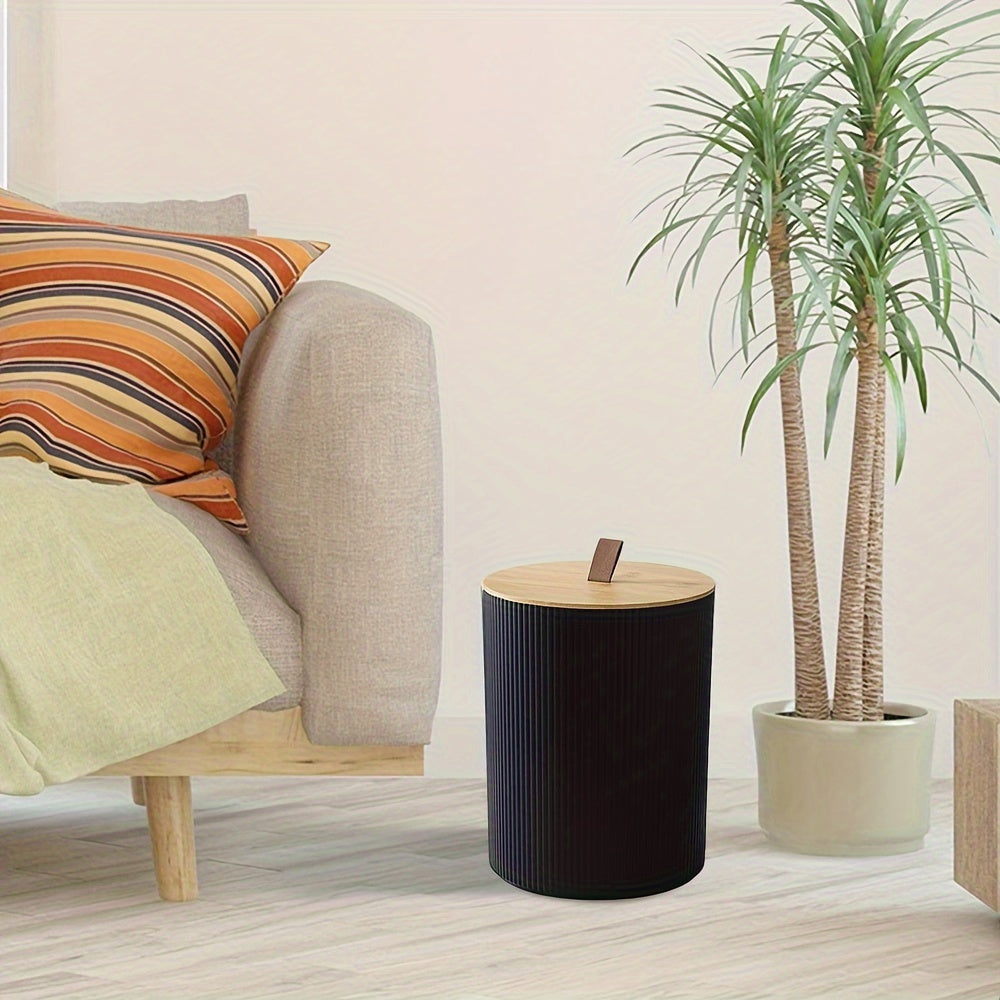 Conjunto de 6 Acessórios de Casa de Banho Incluindo Balde do Lixo, Porta-Escovas de Dentes, Dispensador de Loção, Saboneteira, Escova de Sanita, Perfeito Como Presente de Inauguração.