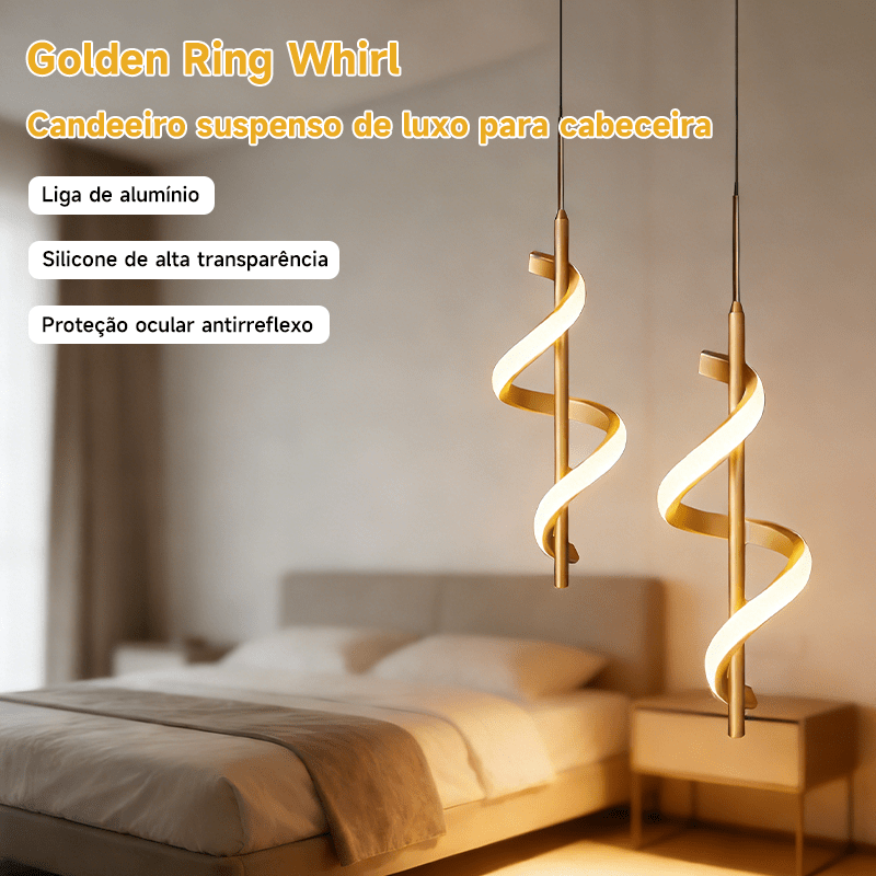 Luminária De Teto Pendente Led Moderna Lustre para Corredor Sala Quarto Moderna