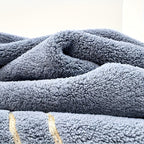 Conjunto de 3 Toalhas de Banho Premium Coral, Toalha de Cabelo Macia e Absorvente Espessada para Uso Doméstico, 70,0 x 140,0 cm, Adequado para Família, Casais, Hotéis & SPA, Fitness ao Ar Livre, Camping, Presente de Natal