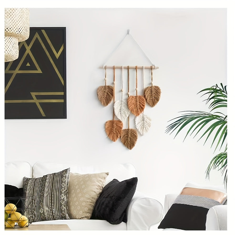 Tapeçaria Tecida à Mão Criativa, Decoração de Parede, Ornamento de Design para Quarto, Decoração para Pendurar no Quarto, Acessório para Casa, Decoração Aérea, Decoração para Festas