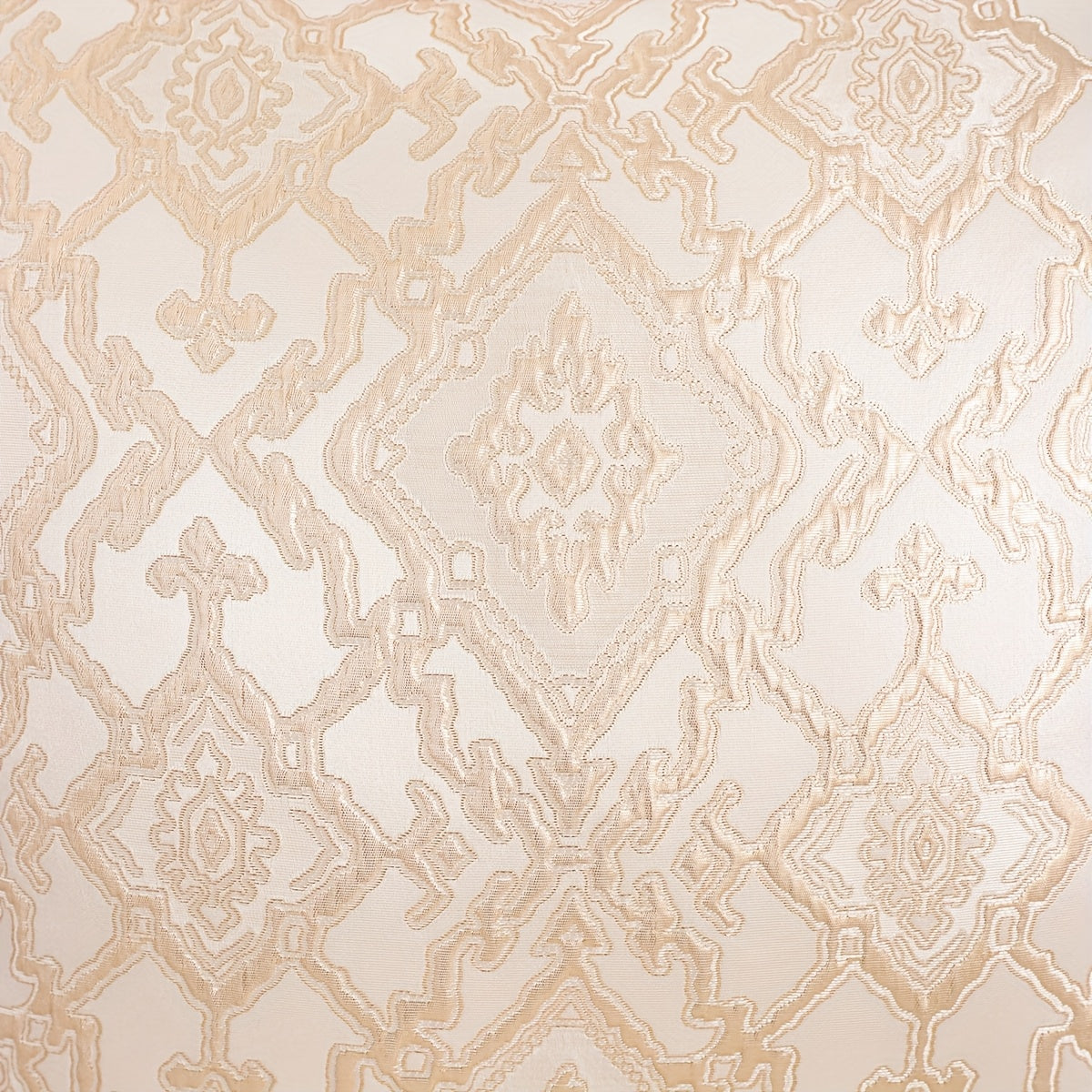 1 Peça de Fronha Decorativa Jacquard Dourada, Decoração Falsa para Sala de Estar