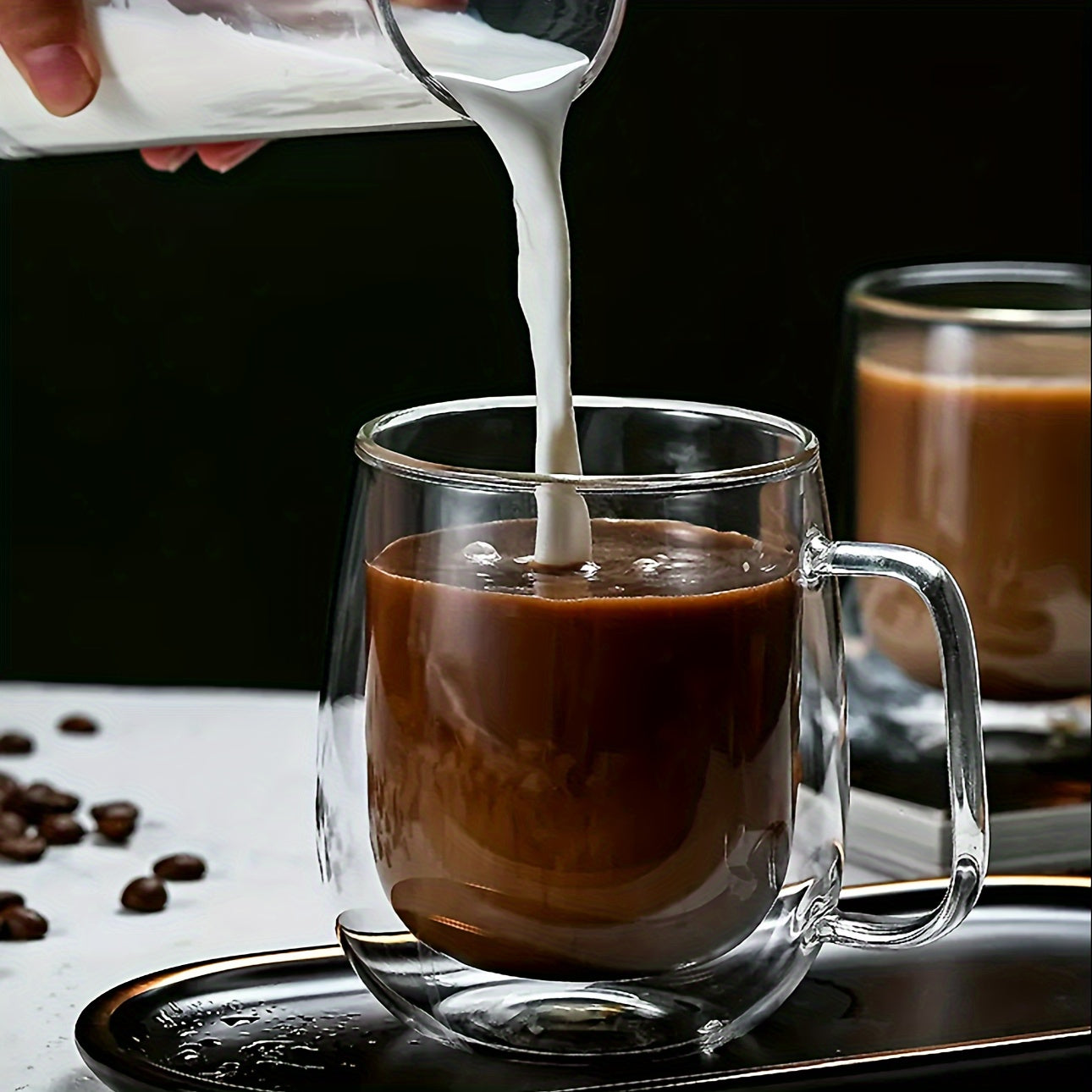 Favoritos do Oriente Médio: canecas duplas de borossilicato, xícaras de café, copos