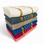 3 Toalhas de Banho Grande Felpuda 100% Algodão 68x135cm – Conforto, Maciez e Absorção - Leveza e Sofisticação para o Uso Diário.