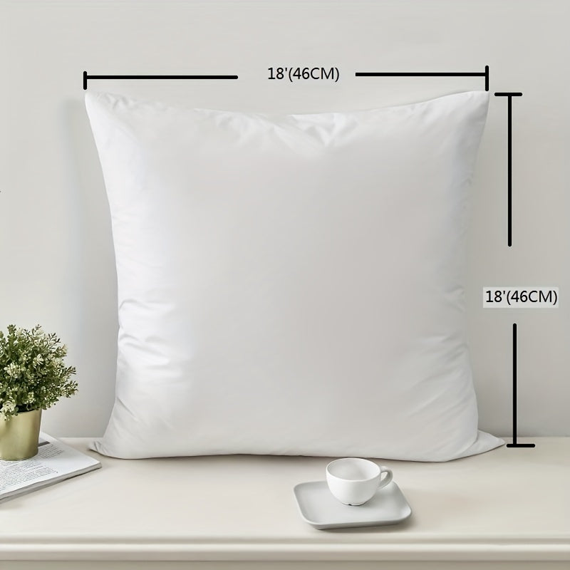 Travesseiro de Pena de Ganso Branco Clássico, 95% Pena de Ganso Cinzenta, 5% Penugem, Alta Potência de Preenchimento, Capa de 100% Poliéster, Lavar à Mão, Multiuso para Todas as Estações, Fechamento de Costura, Peso de Tecido de 100-120 gsm