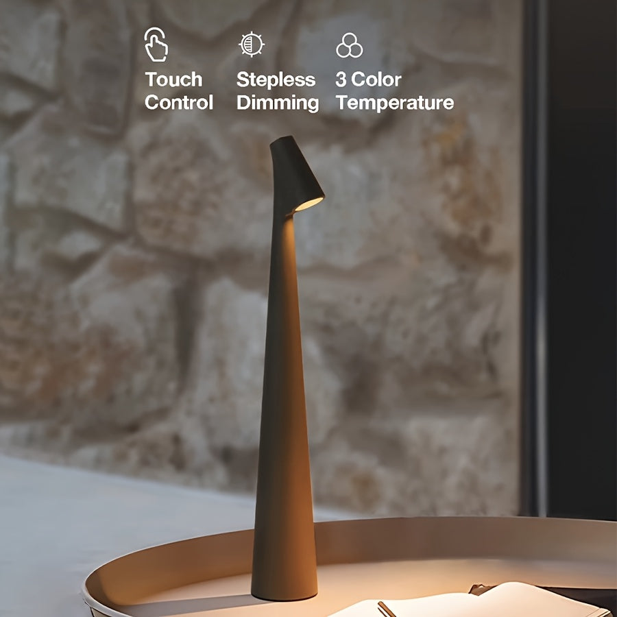 Luminária de Mesa LED Touch Portátil Recarregável