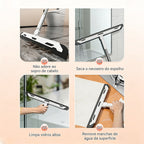 Complete 5-Piece Cleaning Kit: Broom + Mop + Dustpan + Bucket and Mop Set - S7
