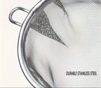 1peça Infusor de Chá de Aço Inoxidável Resistente com Laço de Pendurar - Filtro de Chá de Malha Fina, Filtro de Chá à Prova de Vazamentos para Chá em Folhas Soltas, Ervas, Especiarias - Cesta de Chá Fácil de Limpar para Casa, Escritório ou Presente - Compatível com Canecas, Panelas, Copos - Acessório Ideal para Cerimônia de Chá, Acessórios de Chá, Essenciais para Cozinhar em Casa, Acabamento Metálico Elegante, Item de Cozinha Durável, Cozinha em Casa, Design Compacto, Construção Resistente, In