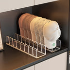 Suporte para Chapéus, Expositor de Chapéus, Organizador de Mesa, Armazenamento para Quarto, Acrílico Plástico, Comporta Sete Chapéus, Transparente