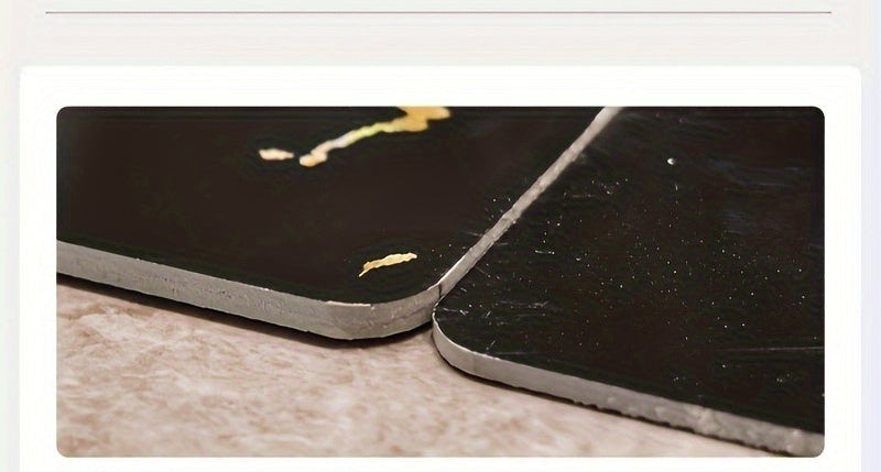 Organizador de banheiro de duas camadas DONGZHANGGUI com base elegante de orelha de gato - Prateleiras de metal elegantes para cosméticos, cuidados de pele e perfumes - Acabamento lacado, ideal para um banheiro moderno, organizadores e armazenamento de banheiro