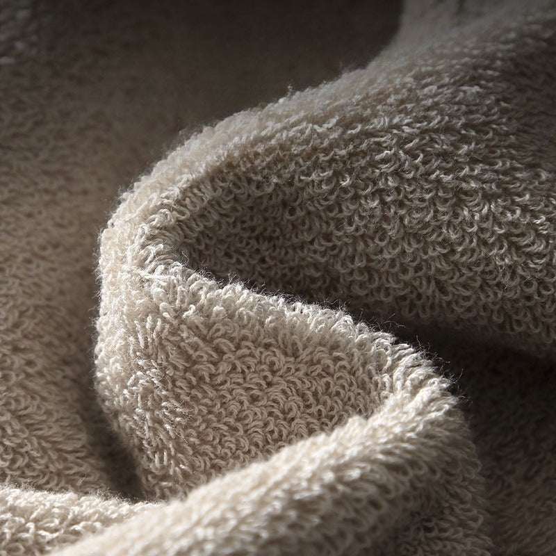 Toalha de Rosto e Corpo em Algodão Puro e Espesso com Bordado - Exclusivo para Hotéis, Luxo Classe A, Macia, Absorvente, Sem Desfiamento, Uso Doméstico, Salão de Beleza, SPA, Presente de Alta Qualidade