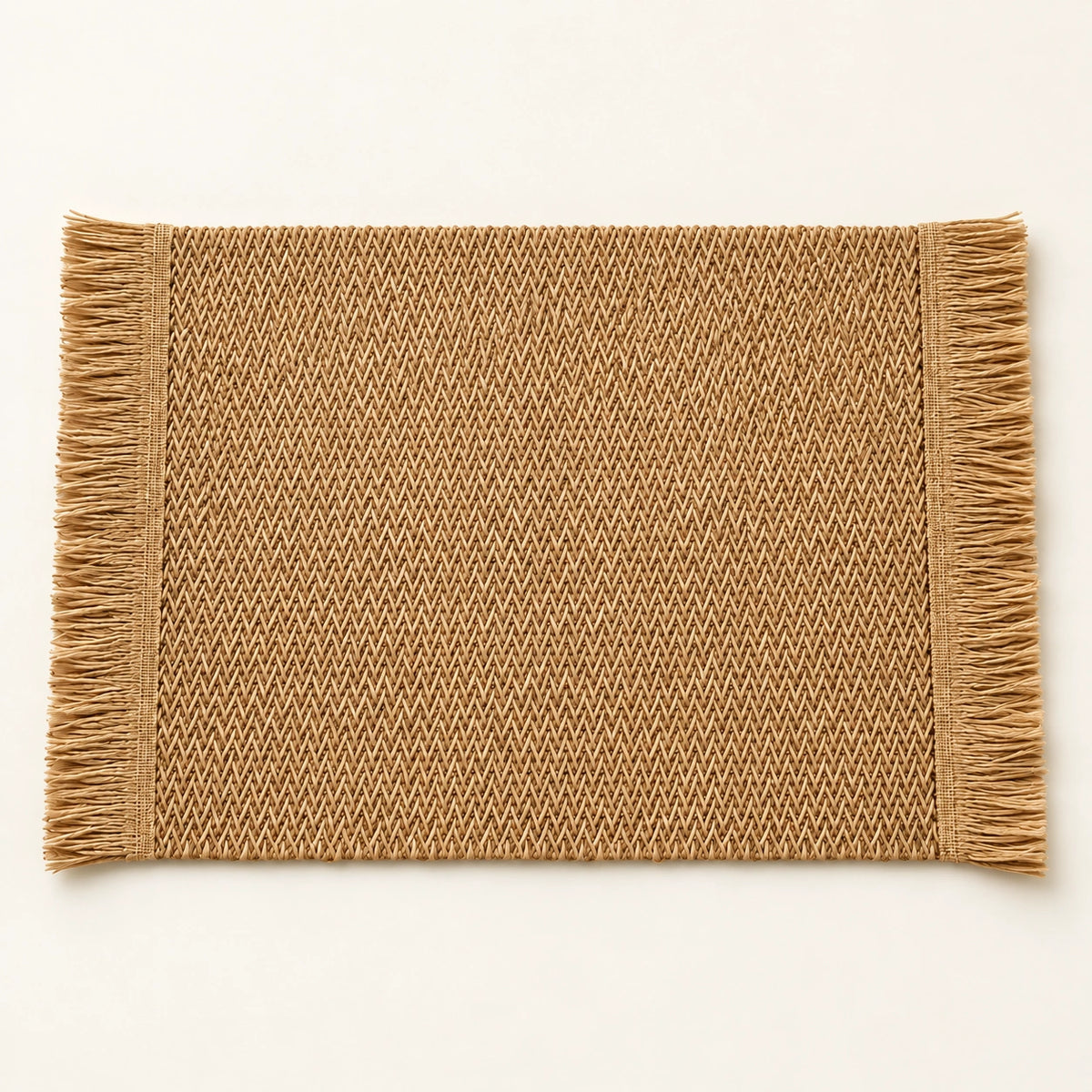 Conjunto de Jogos Americanos Boho com Franjas